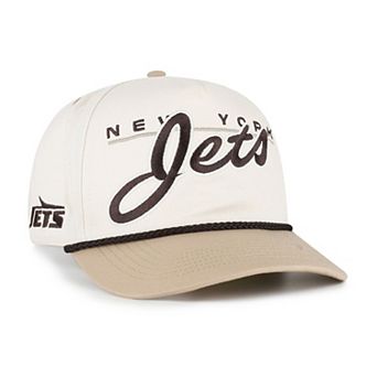 Men's '47 Natural/Tan New York Jets Neutral Terrain Hitch Rope Adjustable Hat