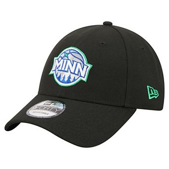 Men's New Era Black Minnesota Timberwolves 9FORTY Adjustable Hat