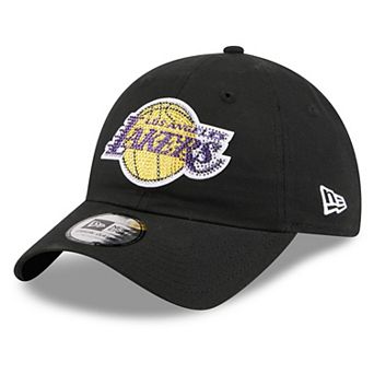 Men's New Era Black Los Angeles Lakers 2026 NBA Draft Casual Classic Adjustable Hat
