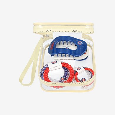 Chicago Cubs Seven-Pack Hair Ties Bundle Set