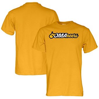 Unisex Blue 84 Gold West Virginia Mountaineers 2026 NCAA Baseball Men's College World Series Omaneers T-Shirt