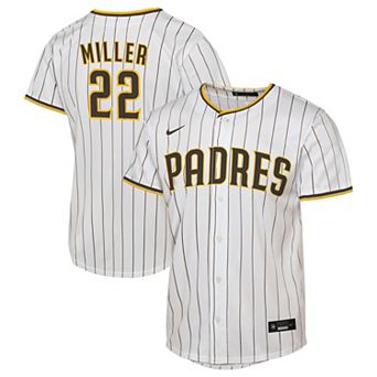 Youth Nike Mason Miller White San Diego Padres Home Replica Jersey