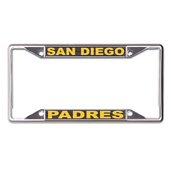 WinCraft San Diego Padres Metal License Plate Frame