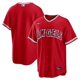 Men's Nike Red Los Angeles Angels Alternate Replica Jersey