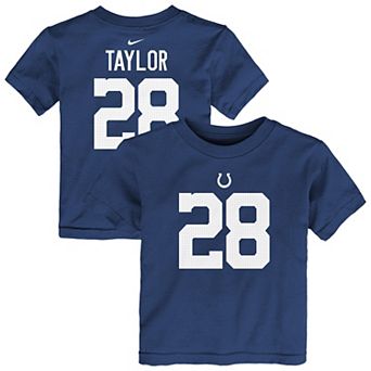 Toddler Nike Jonathan Taylor Royal Indianapolis Colts Player Name & Number T-Shirt