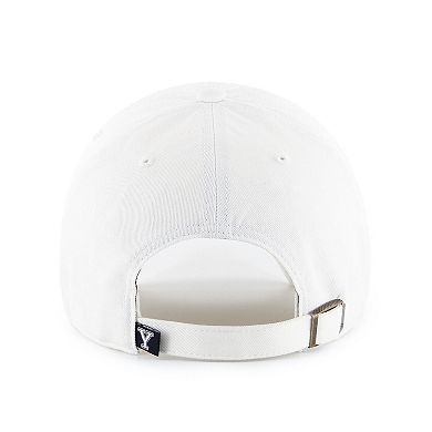 Men's '47 White Yale Bulldogs Clean Up Adjustable Hat