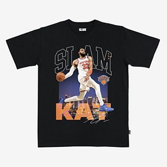 Unisex SLAM Karl-Anthony Towns Black New York Knicks T-Shirt