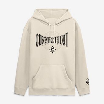 Men's Fanatics Cream Connecticut Sun Legacy Fleece Pullover Hoodie
