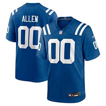 Men's Nike CJ Allen Royal Indianapolis Colts Game Jersey