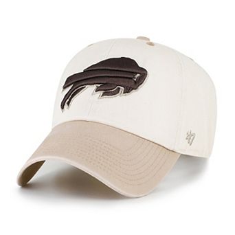 Men's '47 Natural/Tan Buffalo Bills Neutral Terrain Clean Up Adjustable Hat