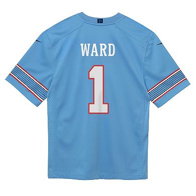 Preschool Nike Cameron Ward Light Blue Tennessee Titans Team Game Jersey