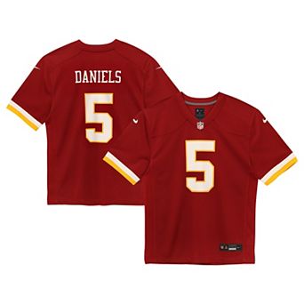 Toddler Nike Jayden Daniels Burgundy Washington Commanders Team Game Jersey