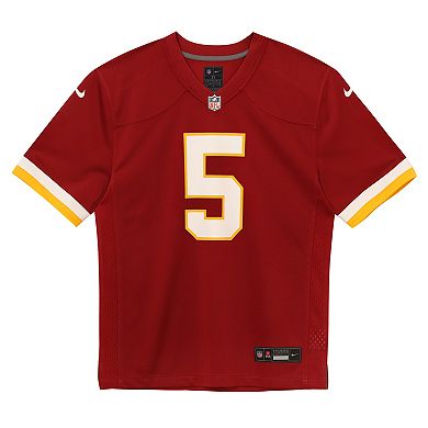 Toddler Nike Jayden Daniels Burgundy Washington Commanders Team Game Jersey