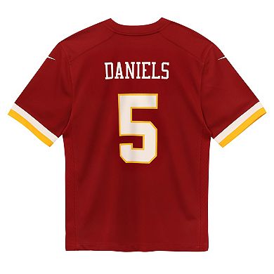 Toddler Nike Jayden Daniels Burgundy Washington Commanders Team Game Jersey
