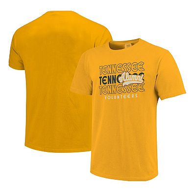 Men's Gold Tennessee Volunteers Alumni Script Overlay T-Shirt