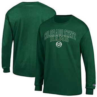 Men's Champion Green Colorado State Rams Team Long-Sleeve T-Shirt