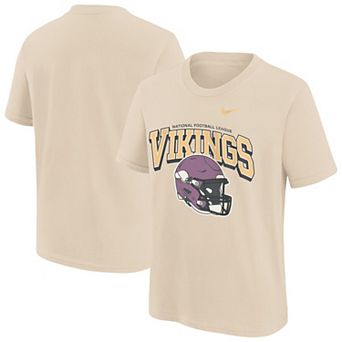 Youth Nike Natural Minnesota Vikings Easy Lane T-Shirt
