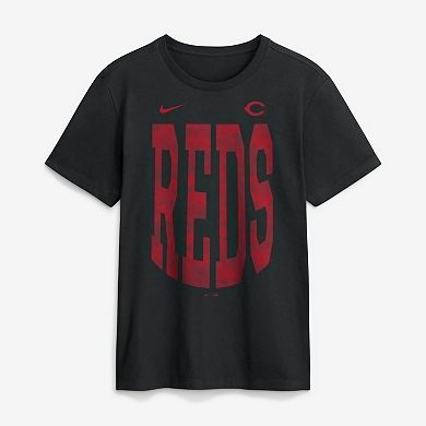 Men's Nike Black Cincinnati Reds Camo Velocity Victor T-Shirt