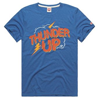 Unisex Homage Blue Oklahoma City Thunder Thunder Up T-Shirt