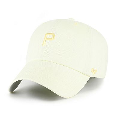 Unisex '47 Yellow Pittsburgh Pirates Pastel Clean Up Adjustable Hat