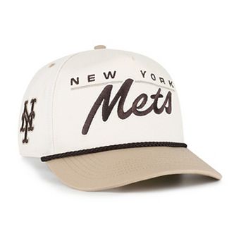 Men's '47 Natural/Tan New York Mets Neutral Terrain Hitch Rope Adjustable Hat