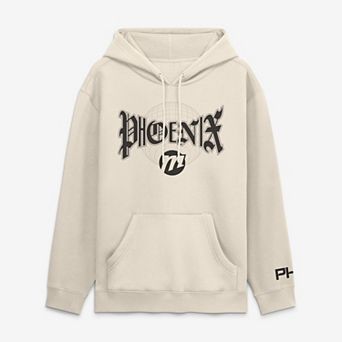 Men's Fanatics Cream Phoenix Mercury Legacy Fleece Pullover Hoodie