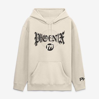 Men's Fanatics Cream Phoenix Mercury Legacy Fleece Pullover Hoodie