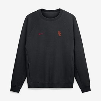 Men's Nike Black USC Trojans Premium Performance Raglan Dri-FIT Sweatshirt
