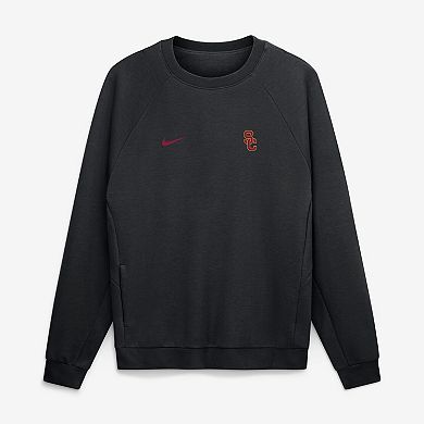 Men's Nike Black USC Trojans Premium Performance Raglan Dri-FIT Sweatshirt