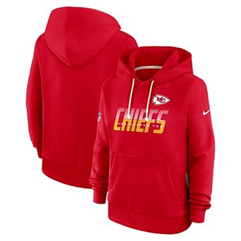 Women's Nike Red Kansas City Chiefs Sideline Standard Issue Dri-FIT Hoodie