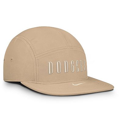 Men's Nike Khaki Los Angeles Dodgers Fly Dri-FIT Adjustable Hat
