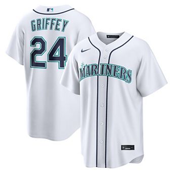 Men's Nike Ken Griffey Jr. White Seattle Mariners Home Replica Jersey