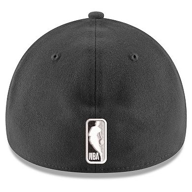Men's New Era Graphite San Antonio Spurs 39THIRTY Flex Hat