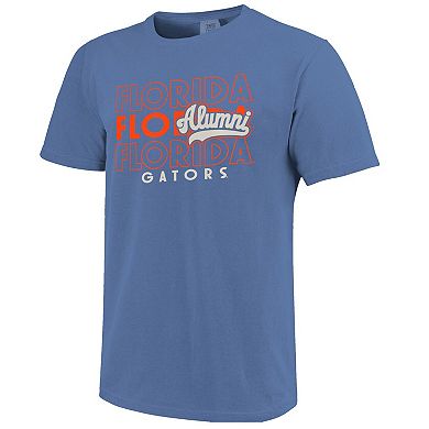 Men's Blue Florida Gators Alumni Script Overlay T-Shirt