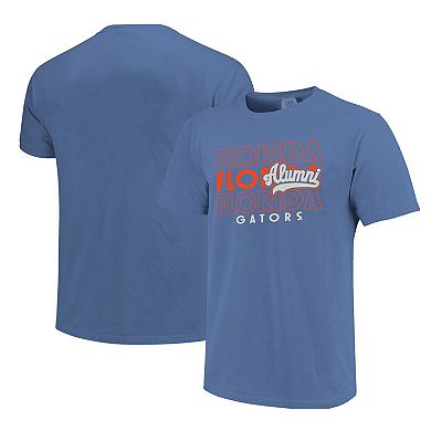 Men's Blue Florida Gators Alumni Script Overlay T-Shirt