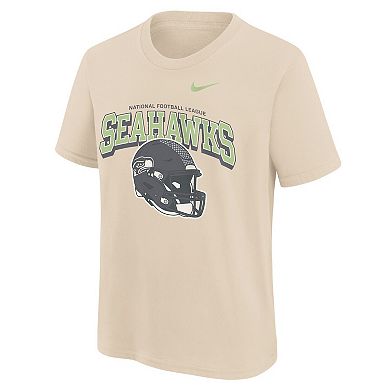 Youth Nike Natural Seattle Seahawks Easy Lane T-Shirt