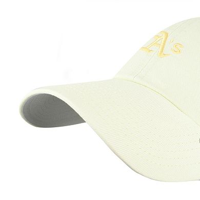 Unisex '47 Yellow Athletics Pastel Clean Up Adjustable Hat