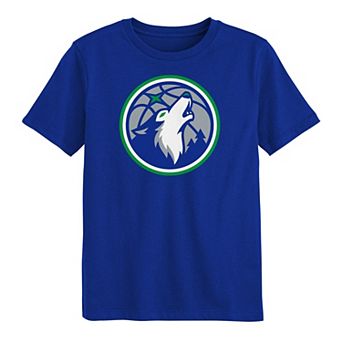 Preschool Outerstuff Blue Minnesota Timberwolves Primary Logo T-Shirt