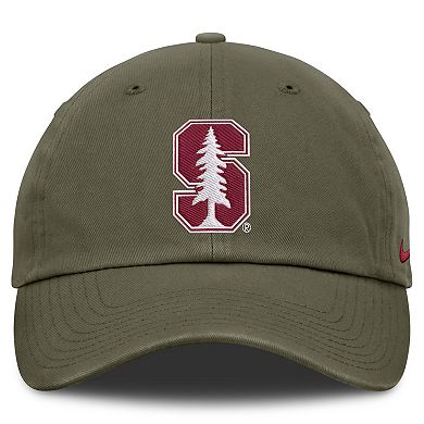 Unisex Nike Olive Stanford Cardinal Primetime Club Adjustable Hat