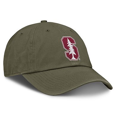 Unisex Nike Olive Stanford Cardinal Primetime Club Adjustable Hat