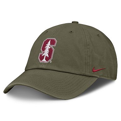 Unisex Nike Olive Stanford Cardinal Primetime Club Adjustable Hat