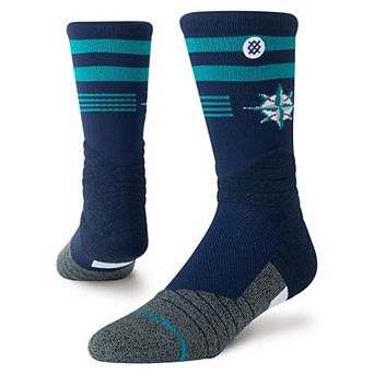 Unisex Stance Navy Seattle Mariners Diamond Pro Crew Socks