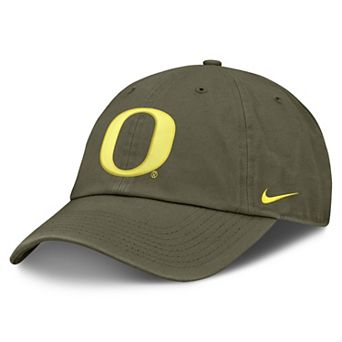 Unisex Nike Olive Oregon Ducks Primetime Club Adjustable Hat