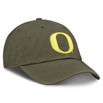 Unisex Nike Olive Oregon Ducks Primetime Club Adjustable Hat