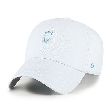 Unisex '47 Light Blue Cleveland Guardians Pastel Clean Up Adjustable Hat