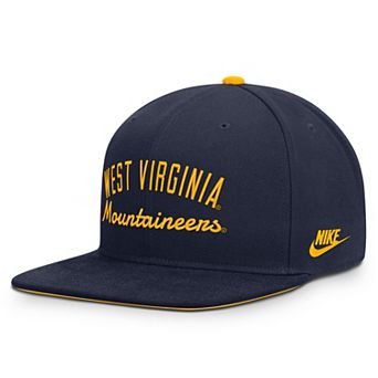 Men's Nike Navy West Virginia Mountaineers Legacy Snapback Hat