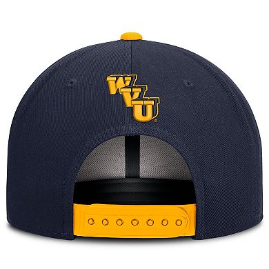 Men's Nike Navy West Virginia Mountaineers Legacy Snapback Hat