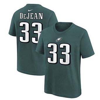 Youth Nike Cooper DeJean Midnight Green Philadelphia Eagles Player Name & Number T-Shirt