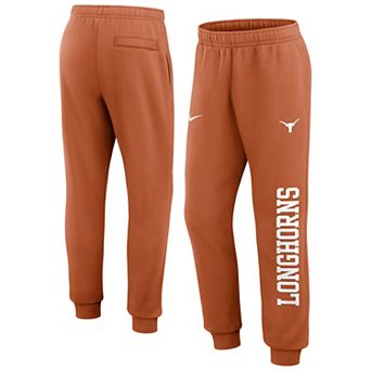Men's Nike Texas Orange Texas Longhorns Primetime Club Fleece Joggers