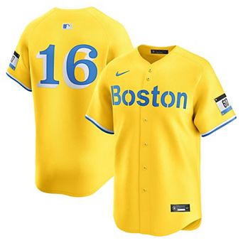 Men's Nike Jarren Duran Gold Boston Red Sox Alternate Limited Jersey